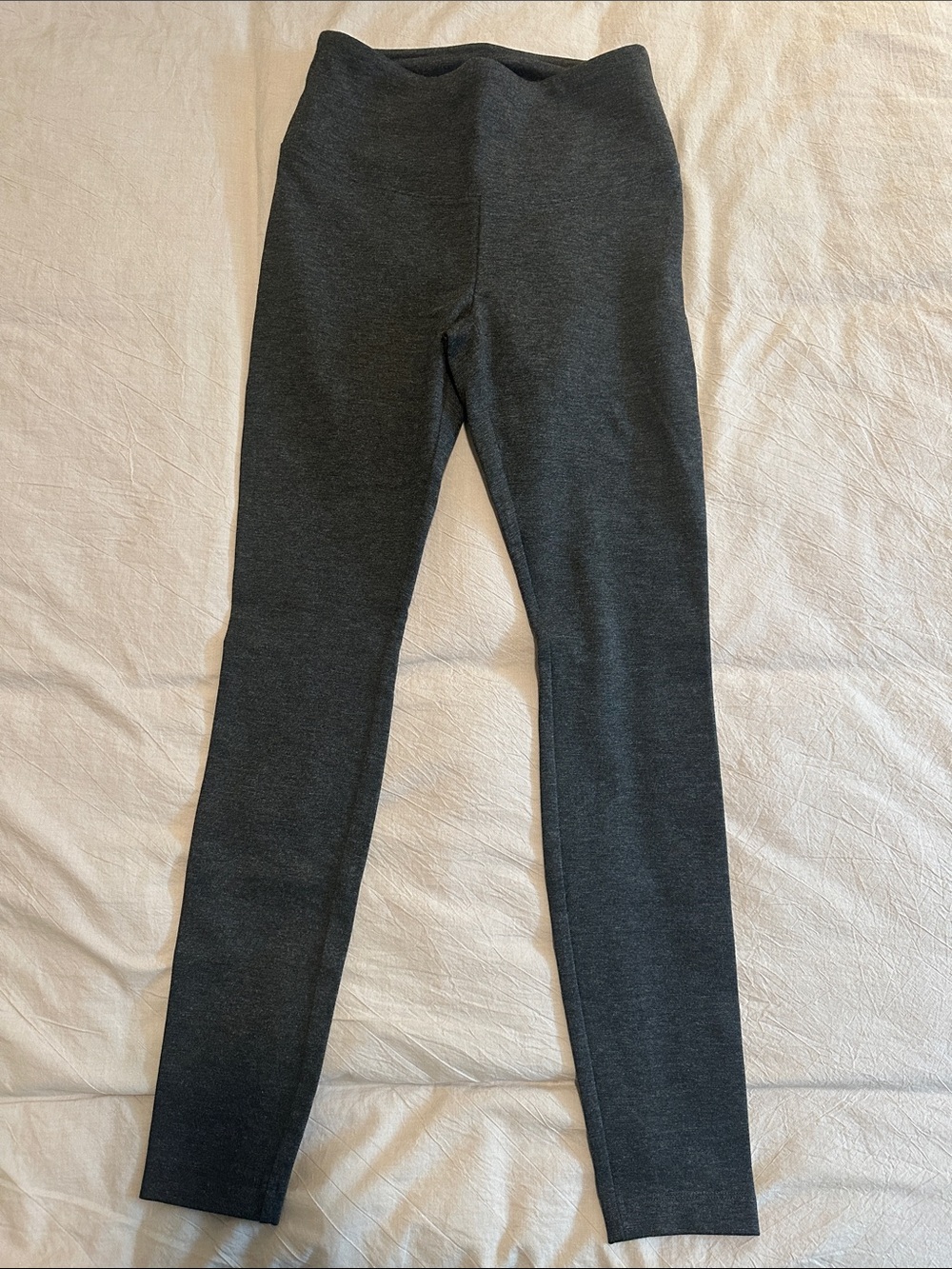 White House Black Market Charcoal Gray Ponte Leggings